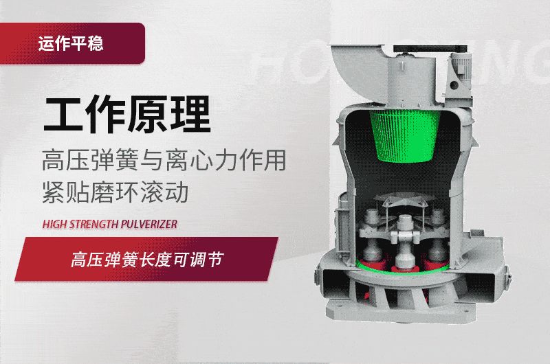 高強(qiáng)磨粉機(jī)工作原理 高強(qiáng)磨粉機(jī)工作原理