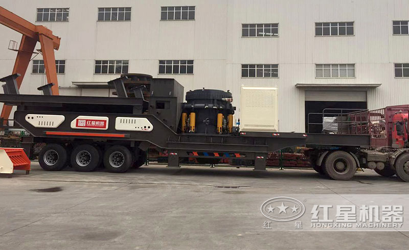 二級碎煤，移動圓錐破，層壓破碎，效能高高產