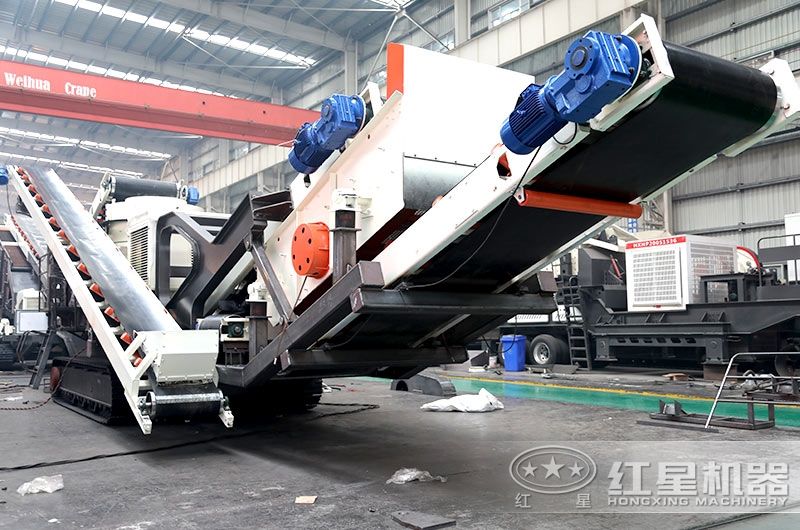 履帶型車(chē)載一體式制沙機(jī) 履帶型車(chē)載一體式制沙機(jī)