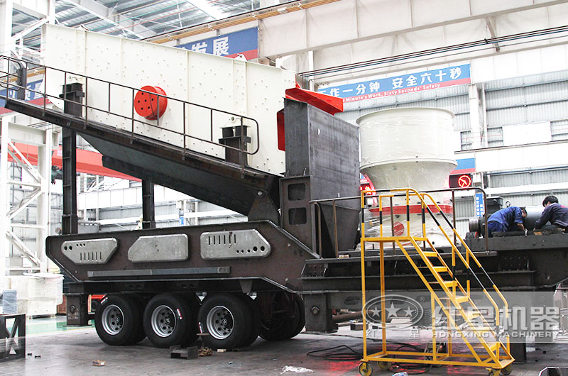 移動系列：車載移動圓錐破，中細碎處理