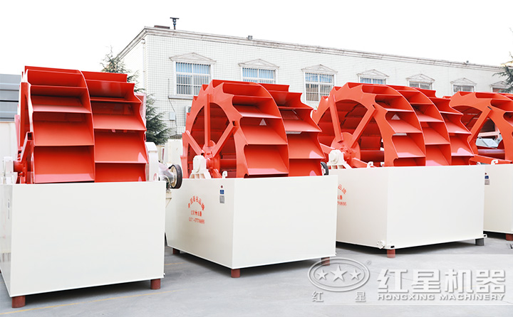 單輪、雙輪、三輪洗砂機，不同型號供君選擇 