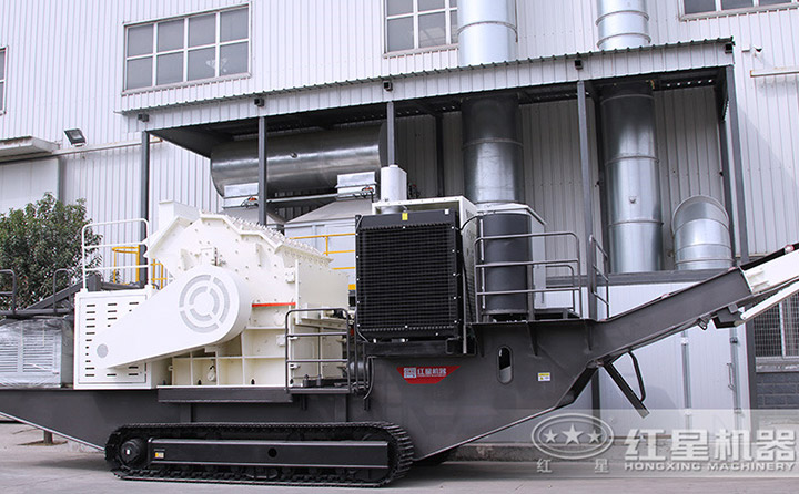 石英石履帶細碎篩分一體機,效能高節(jié)能,砂廠必備