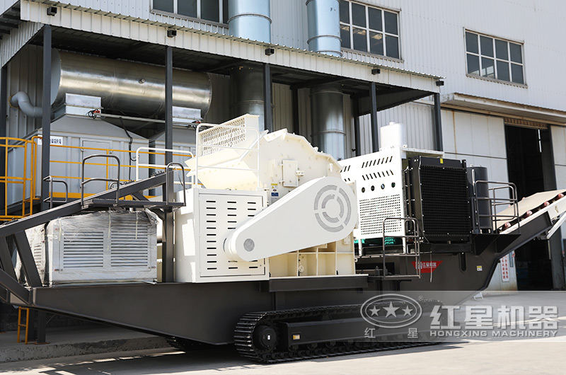 履帶移動細碎機，粒度好，售價高 