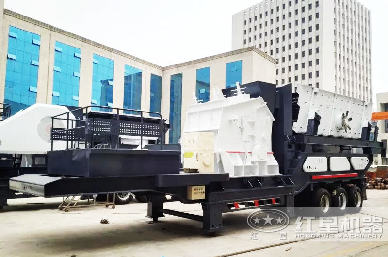 移動反擊式制砂機 移動反擊式制砂機