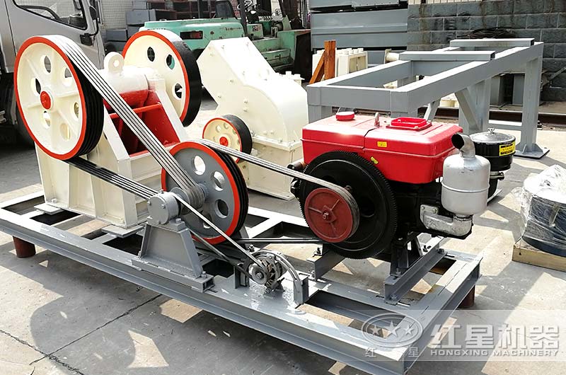 顎式破碎機可配置柴油機 顎式破碎機可配置柴油機