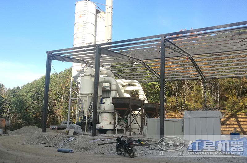 遼寧海城滑石磨粉生產線實拍圖 遼寧海城滑石磨粉生產線實拍圖