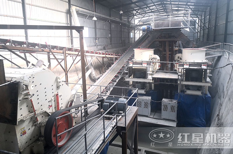 石灰石制砂線現場 石灰石制砂線現場