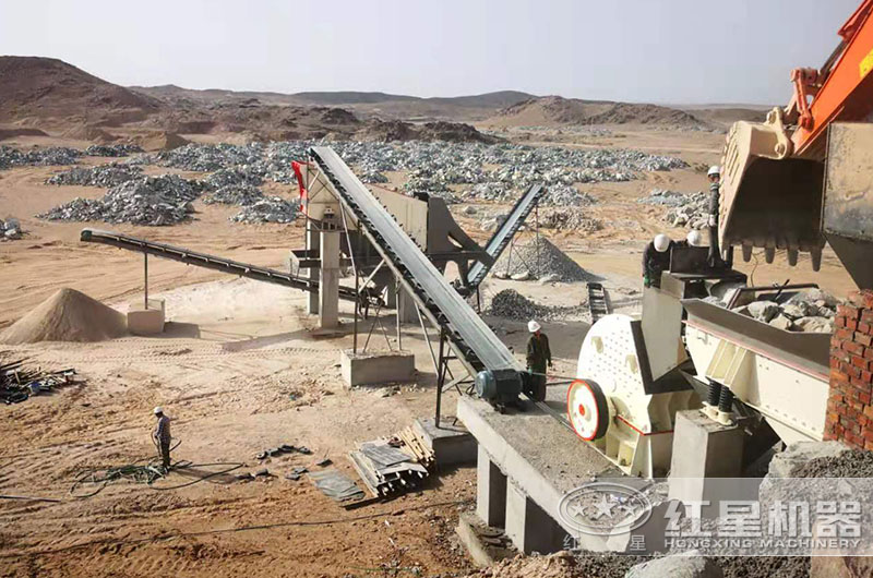 石料廠碎石生產線(錘式破碎機) 石料廠碎石生產線(錘式破碎機)