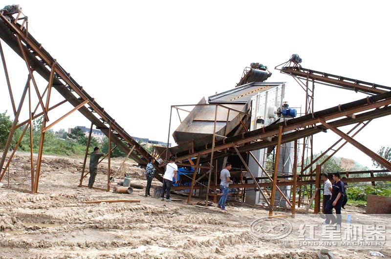 振動(dòng)篩在石英砂生產(chǎn)線