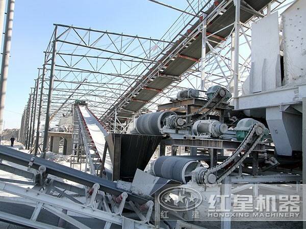 江西南昌碎石機加工現(xiàn)場