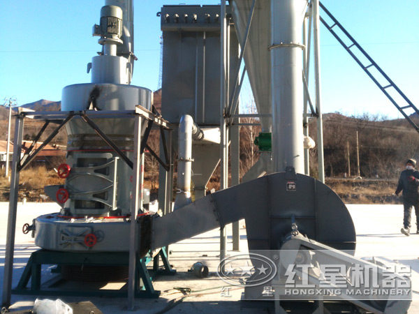 凹凸棒石加工工藝流程現場