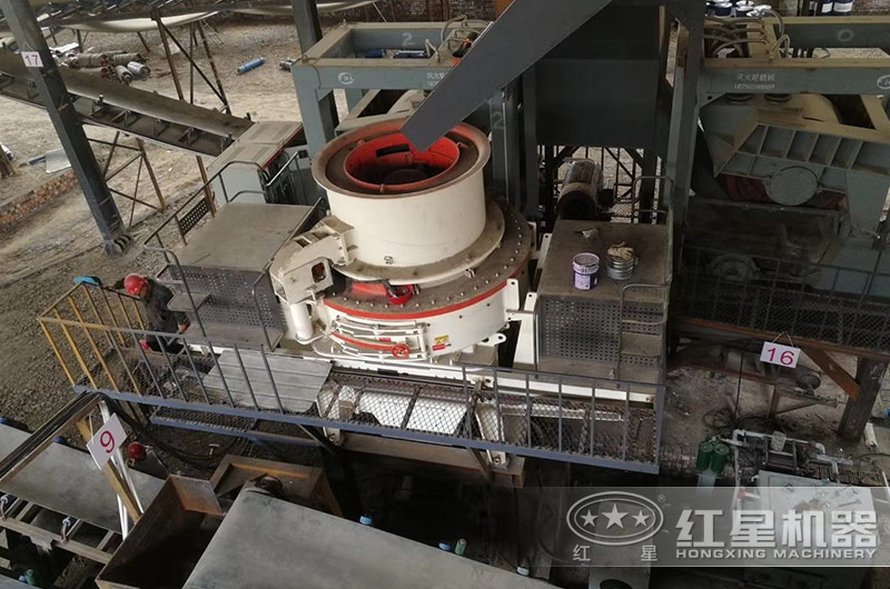 HVI制砂機(jī)現(xiàn)場(chǎng)實(shí)拍 HVI制砂機(jī)現(xiàn)場(chǎng)實(shí)拍