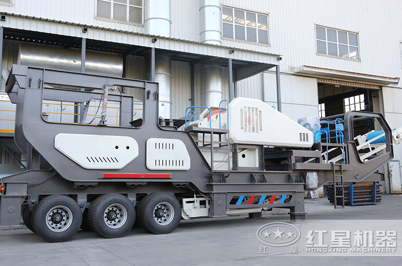 移動顎式石子破碎機(jī)圖片、進(jìn)料粒度大 移動顎式石子破碎機(jī)圖片、進(jìn)料粒度大